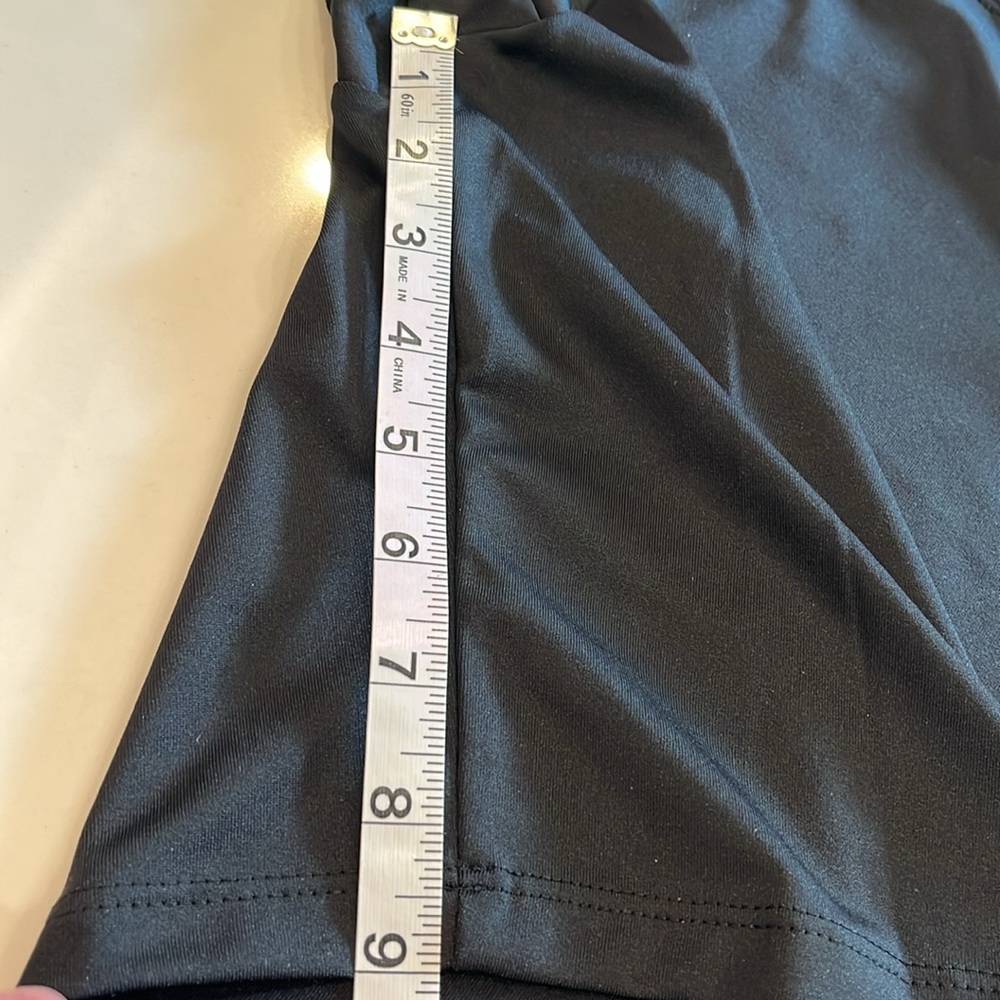 NWT 2 Bike Shorts. Grey & Black. Lots of Spandex. So Sporty & Bold Spirit - Picture 7 of 16